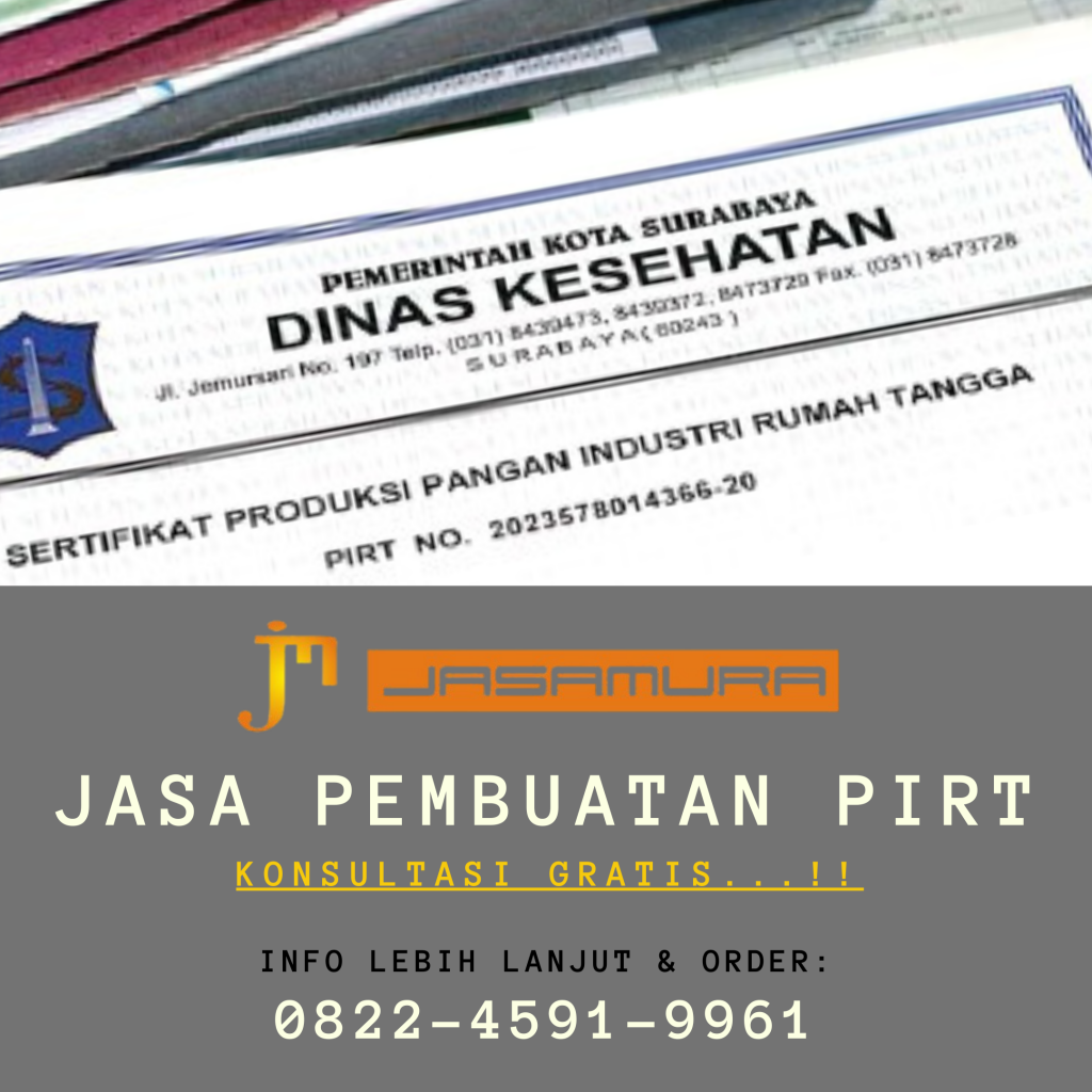 JASA PEMBUATAN PIRT
