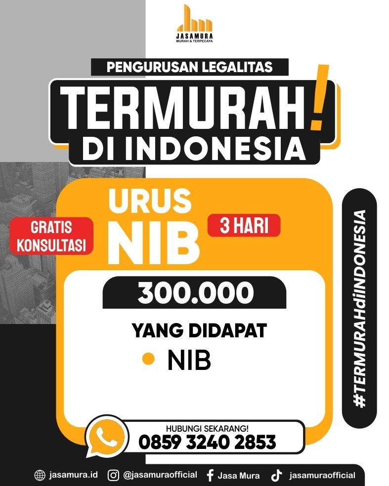 Pengurusan NIB di Kota Surabaya