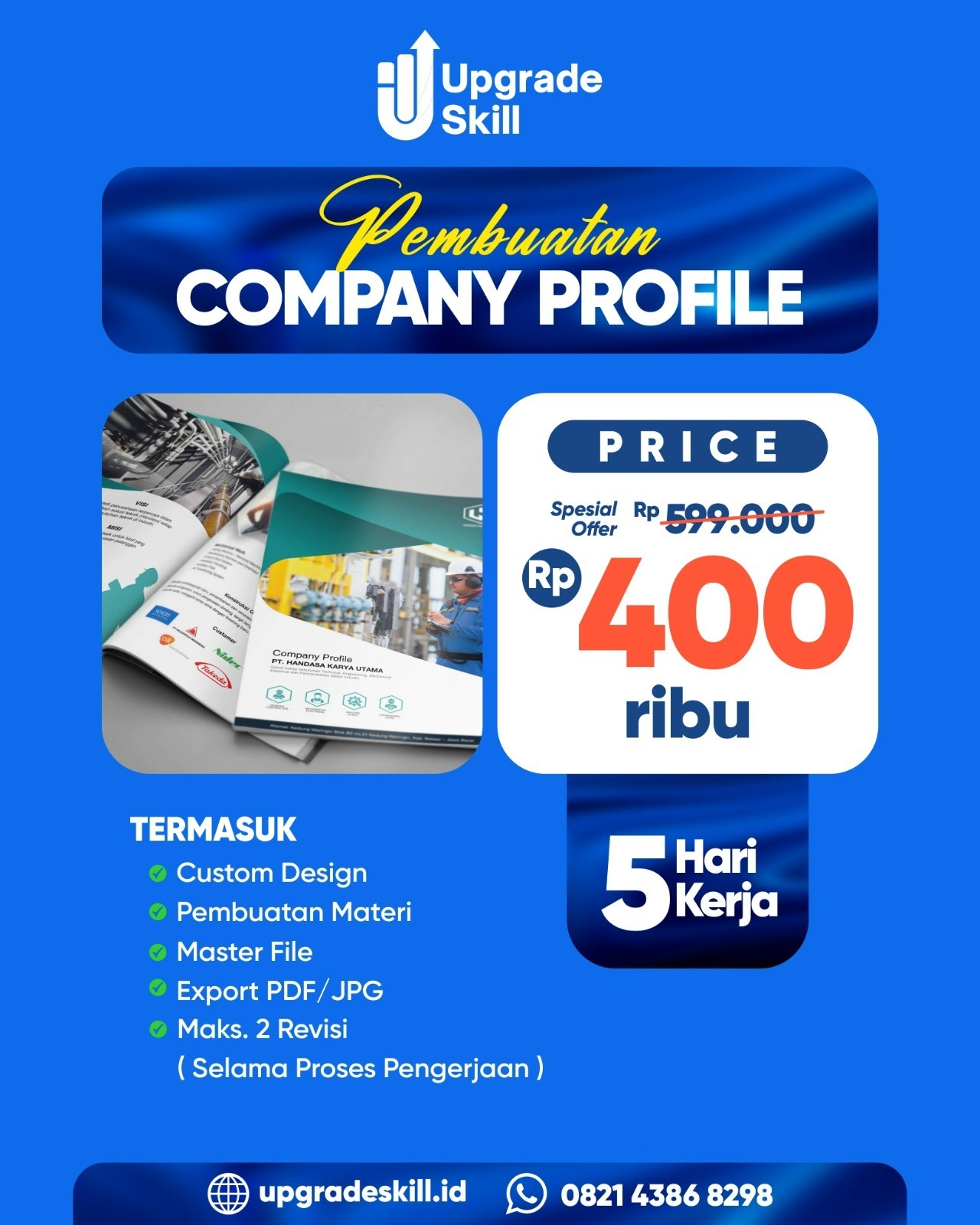 Jasa Pembuatan Company Profile di Gresik